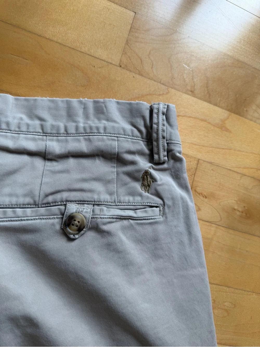 Polo by Ralph Lauren Men's Light Khaki Cotton Chinos